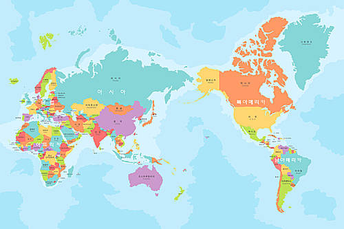 [ILL113] Children's Country World Map