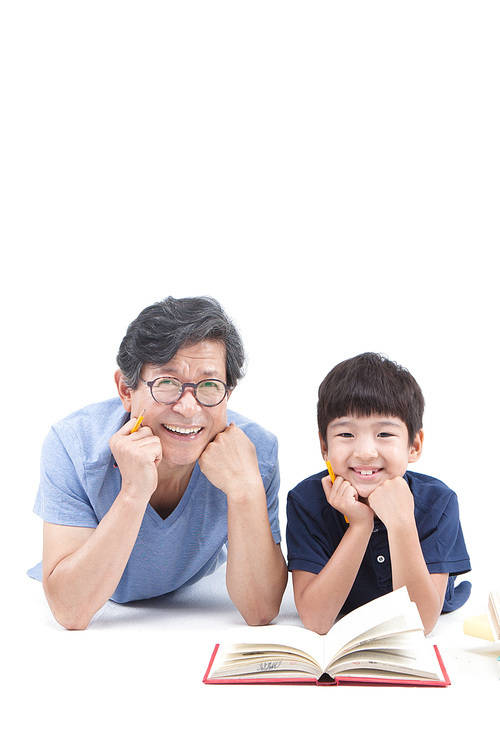 Grandpa and grandson 133