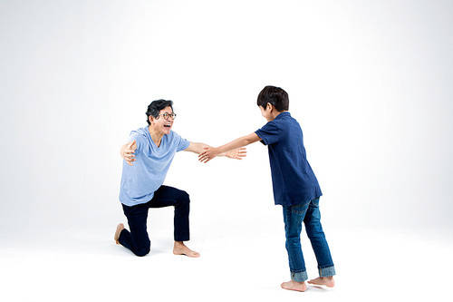 Grandpa and grandson 170