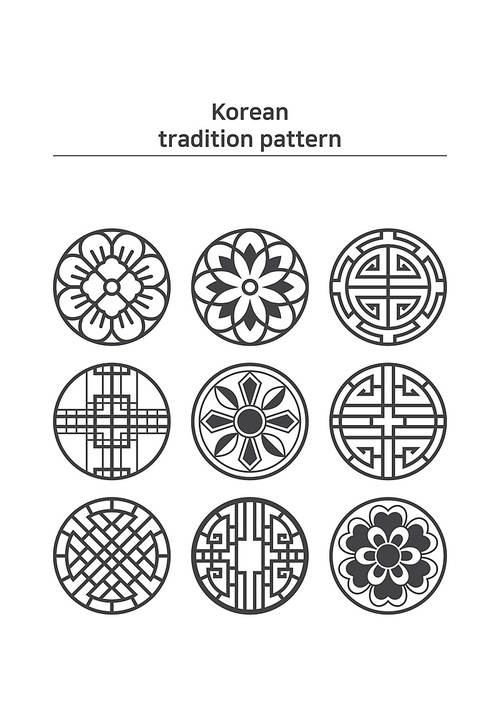 Korean traditional patterns 010