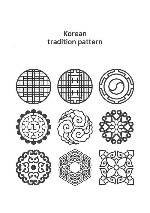 Korean traditional patterns012