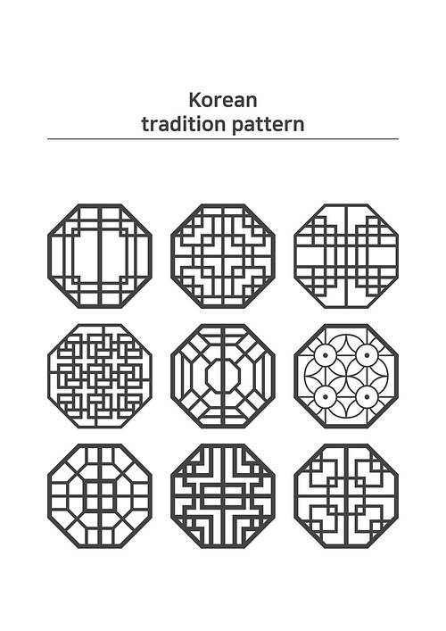 Korean traditional patterns005