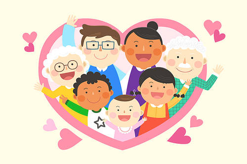 Multicultural family 001