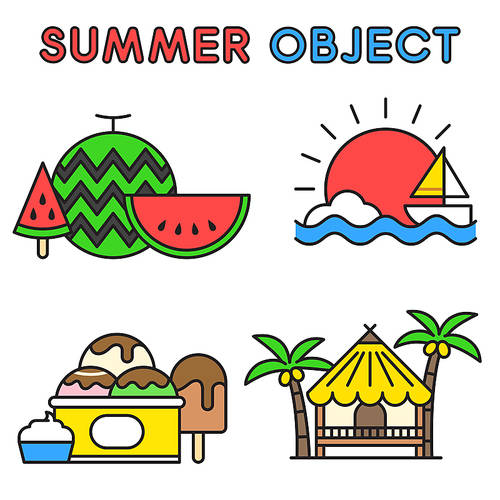 Summer objects 002