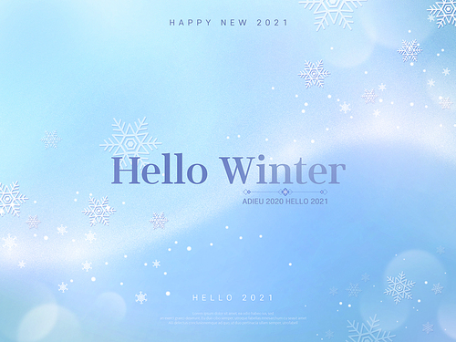 New Year Winter Background 11 (BBBIC)