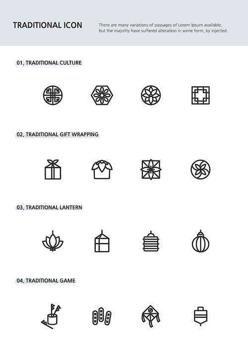 Line Icon Tradition 9