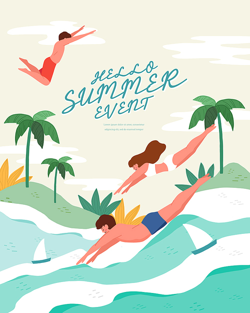 Summer illustration 03