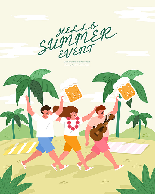 Summer illustration 08