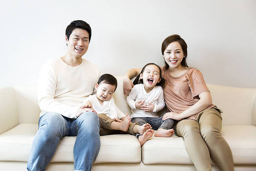 Happy family with children 121