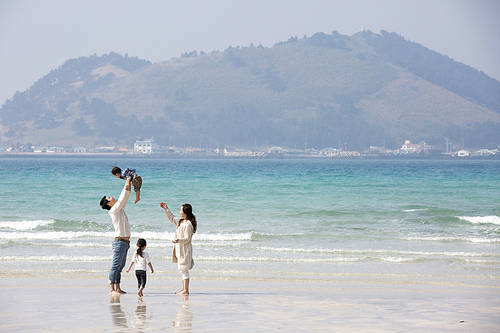 Happy family with children 282