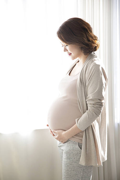 Daily life of pregnant women 076