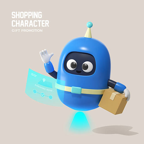 Shopping character 011