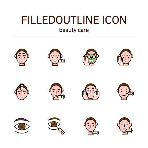 Beauty,medical icon 009
