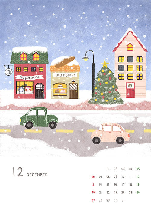 Seasonal calendar 012