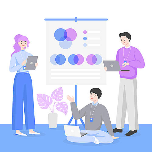 Business illustration 003