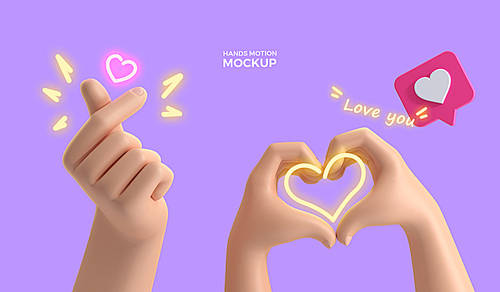 Hands Mockup 021