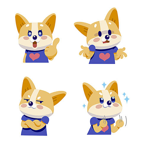 Animal emoticons 010