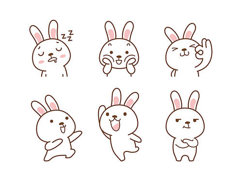 Animal emoticons 004