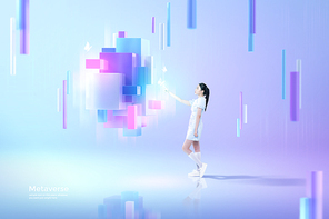Metaverse virtual space experience