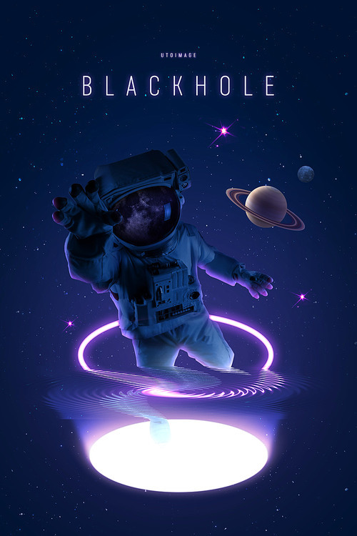 Astronauts and mysterious outer space