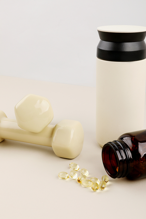 Health supplements_exercise tools and pills