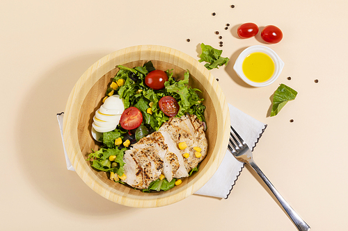 Chicken Breast - Salad with Chicken Breast
