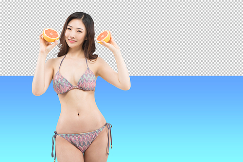 woman in swimsuit png
