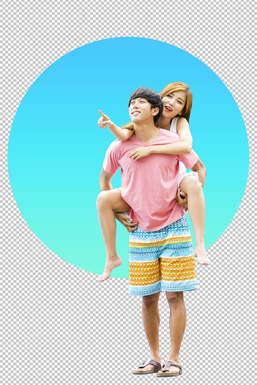 A man carrying a woman PNG