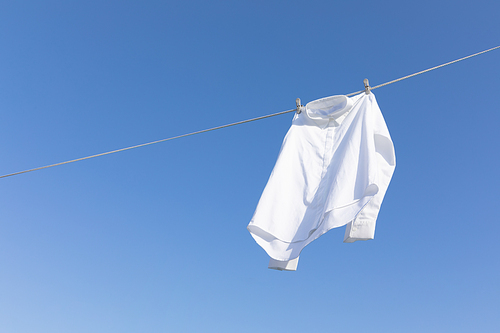 Laundry Laundry_Photo image of shirts hanging on the clothesline
