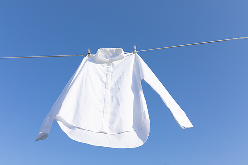 Laundry Laundry_Photo image of shirts hanging on the clothesline