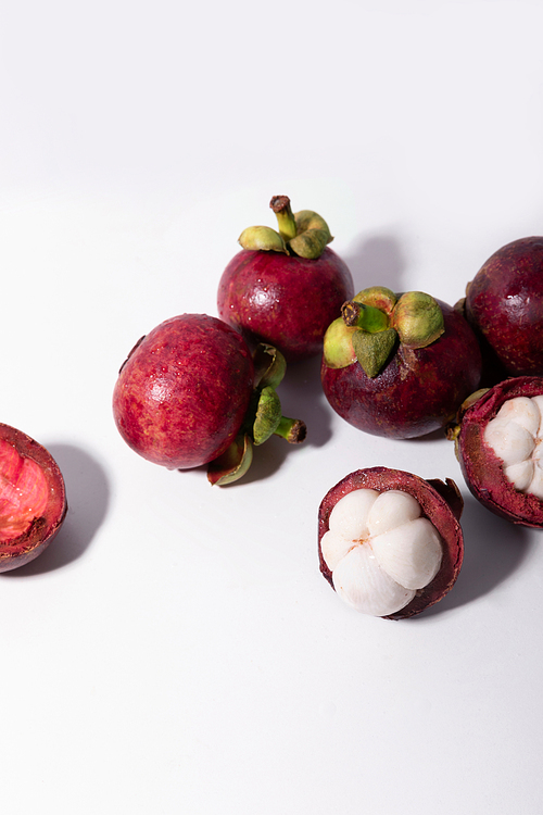 tropical fruit_mangosteen photo image