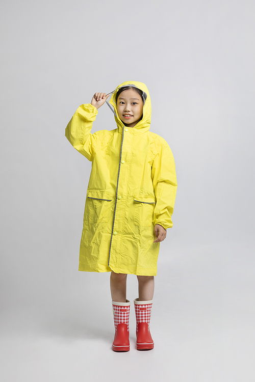 Child_Picture image wearing a raincoat