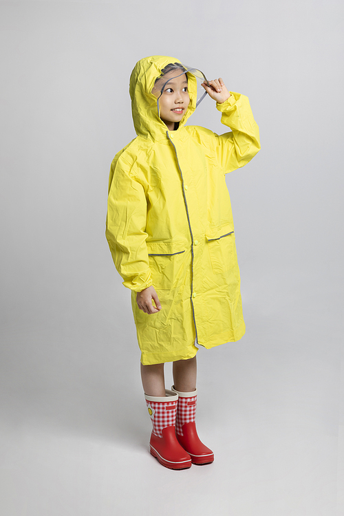 Child_Picture image wearing a raincoat