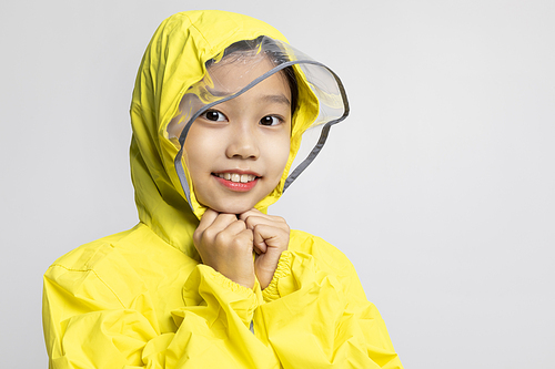 Child_Picture image wearing a raincoat