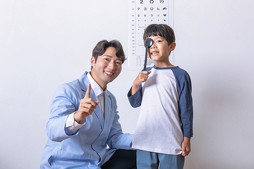 Children's medical_children's vision test image