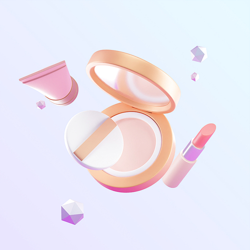 3D Shopping Object_Colorful Beauty Items 003