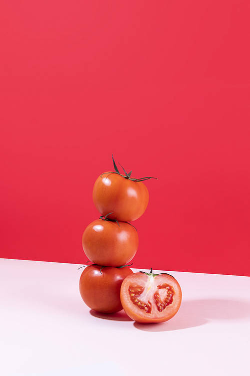 Simple food_tomato still life photography image