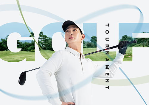 golf tournament poster