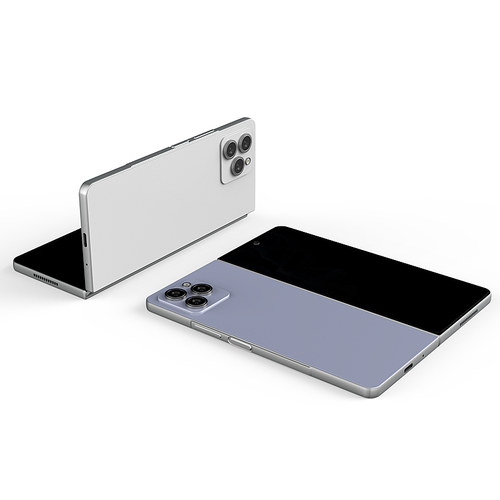 Foldable smartphone_3D graphic object image