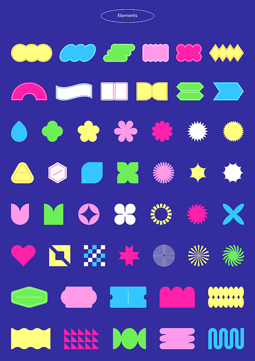 Element source using various shapes