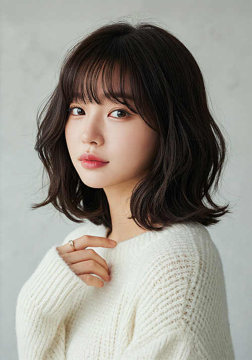 Women's Hair Style Sweet Perm