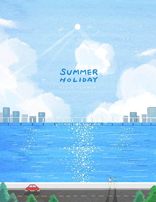 Summer Emotional Watercolor 8