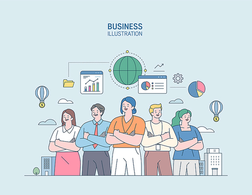 Business illustration 7